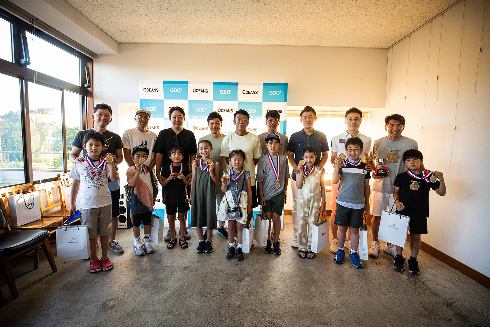 OCEANS×GDO「SUP×親子ゴルフ」イベント